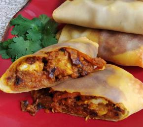 Easy Chicken Curry Egg Rolls Photo